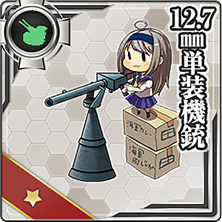 12.7mm単装機銃