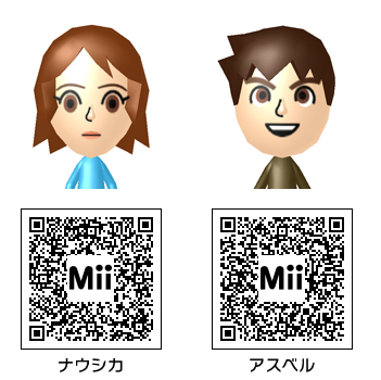 風の谷のナウシカ に登場するキャラクターのmiiとqrコード Miiタレント アニメキャラqrコードまとめwiki