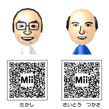 斎藤さん のmiiとqrコード Miiタレント アニメキャラqrコードまとめwiki