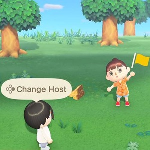 ホストを変更したい場合、ゲーム中に変更ボタンを押すことで違うプレイヤーをホストにすることができます。