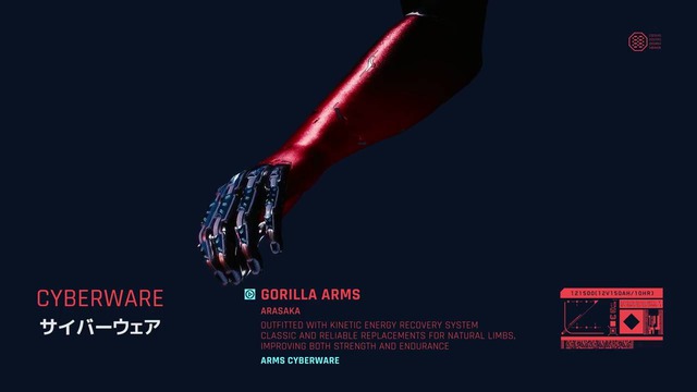 GORILLA ARMS